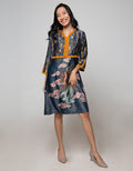 Krisna Wahyu Long Sleeve Batik Dress 