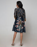 Krisna Wahyu Long Sleeve Batik Dress 