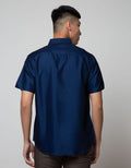 Larusso Short Sleeve Shirt Soft Jeans Plain