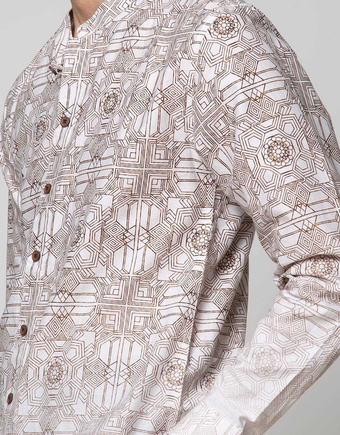 LR2 Kemeja Printing Changi Long Sleeve