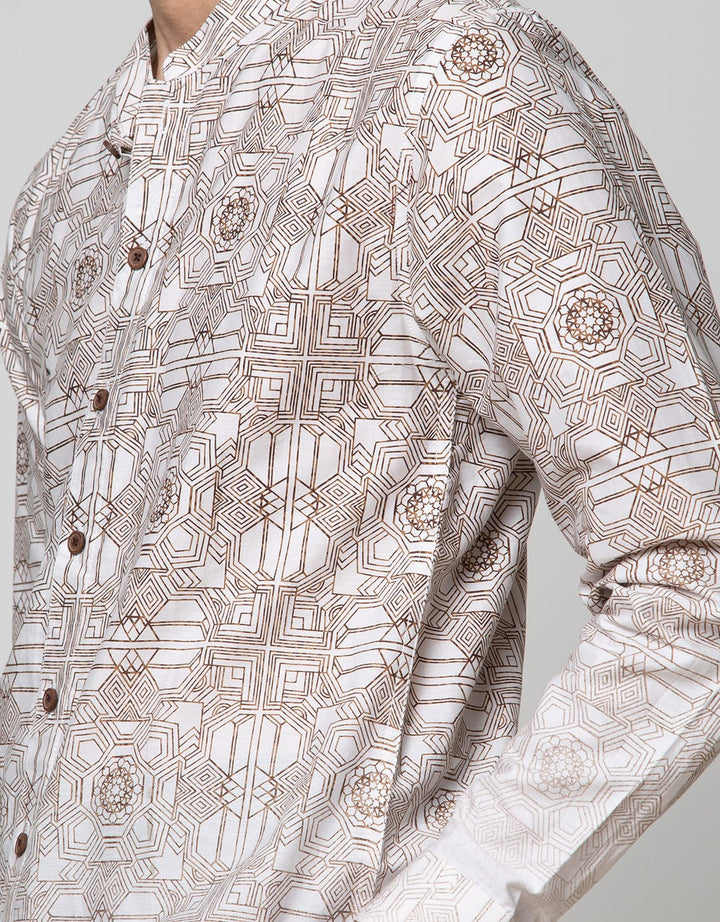 LR2 Kemeja Printing Changi Long Sleeve