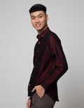 Larusso Kemeja Lengan Panjang Soft Jeans Polos