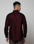 Larusso Kemeja Lengan Panjang Soft Jeans Polos