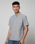 LR2 Kemeja Oxford Changi Polos Pocket