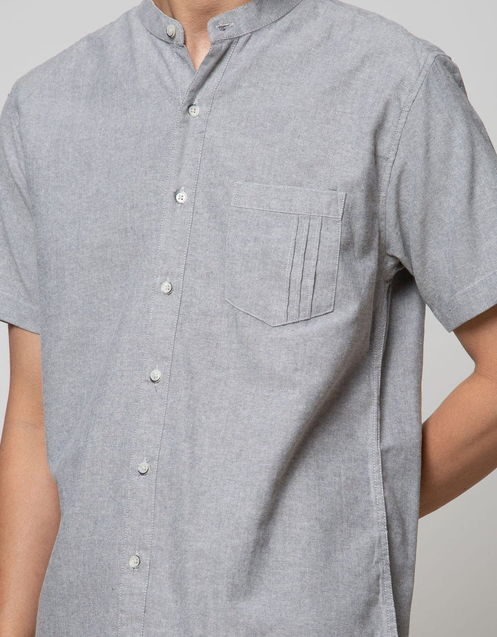 LR2 Kemeja Oxford Changi Polos Pocket