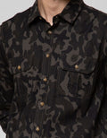 D'Britano Camouflage Pocket Shirt