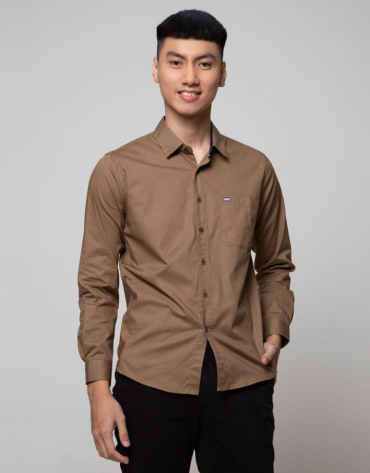 Ricardo Kemeja Plain Casual