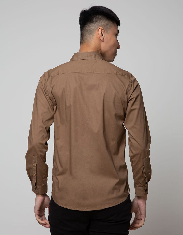 Ricardo Kemeja Plain Casual