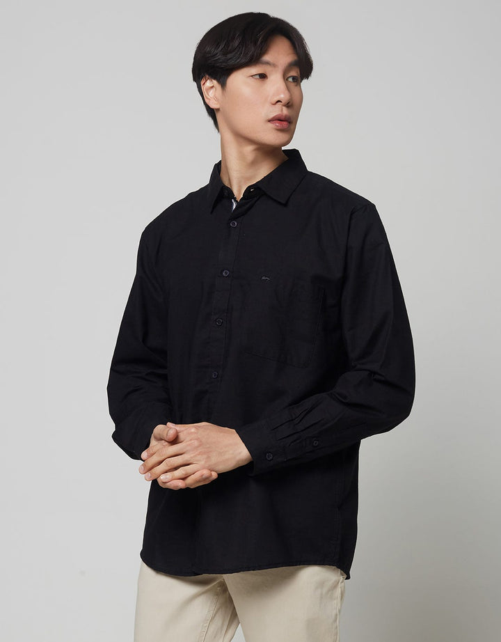 Ricardo Men's Casual Plain Shirt