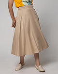 Details Maxi Skirt With Side Buttons