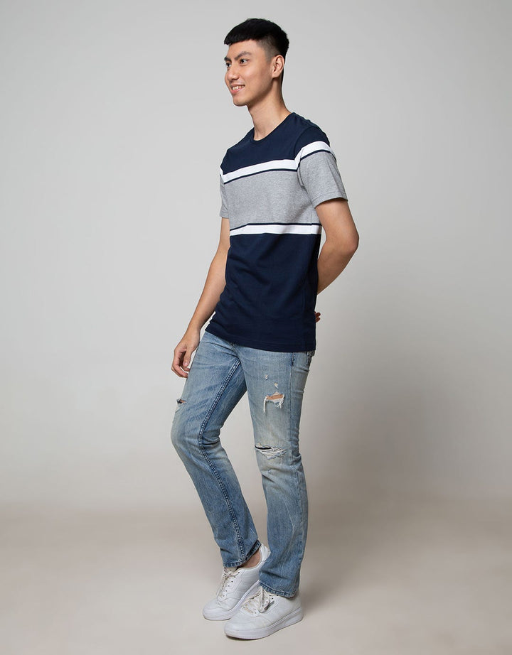 Country Fiesta Men'S T-Shirt Big Stripe