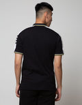 Country Fiesta Men'S Polo Shirt Stipe Collar