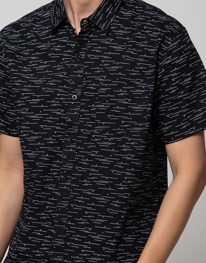 Country Fiesta Men'S Shirt Print Abstrak