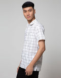 Ocean Pacific Mens Shirt Short Motif Kotak
