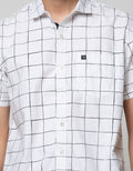 Ocean Pacific Mens Shirt Short Motif Kotak