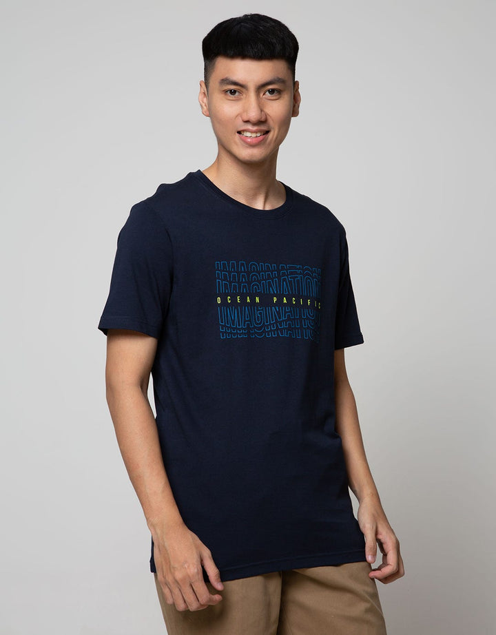Ocean Pacific Mens T-Shirt Young Imagination