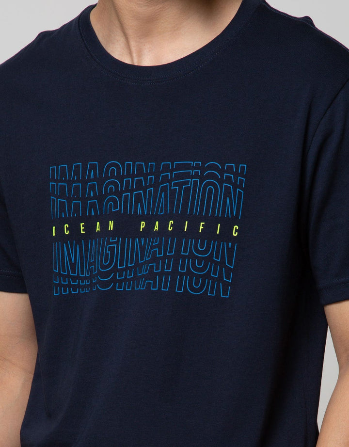 Ocean Pacific Mens T-Shirt Young Imagination