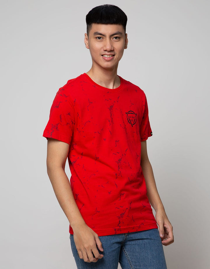 Ocean Pacific Mens T-Shirt Young Abstrak Print