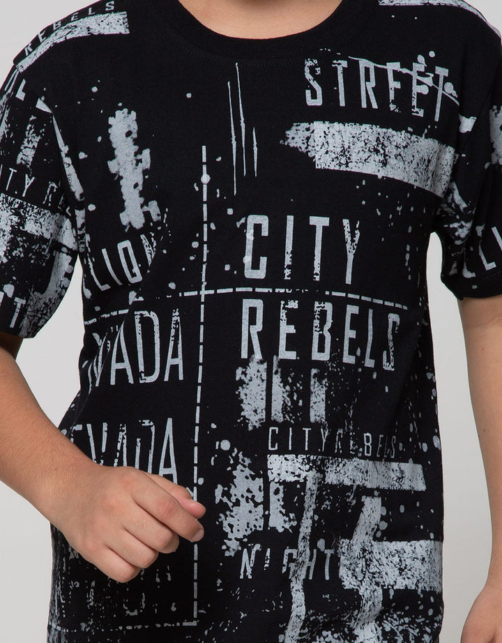 Nevada Short Sleeve T-Shirt City Rebels Splash