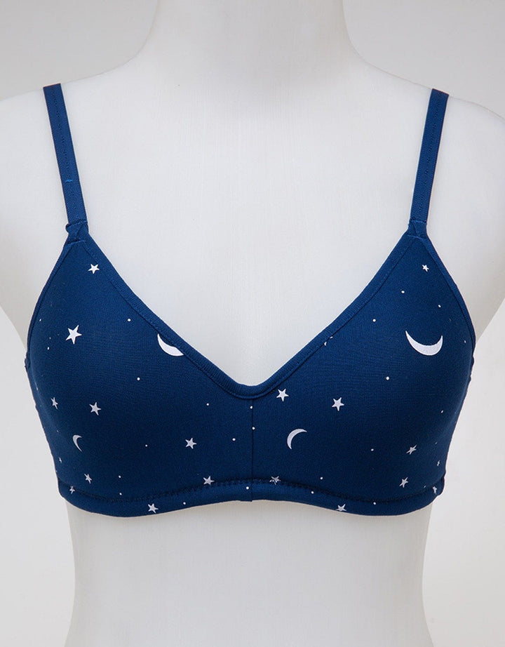 Nevada Non Push Up Regular Bra Star Print