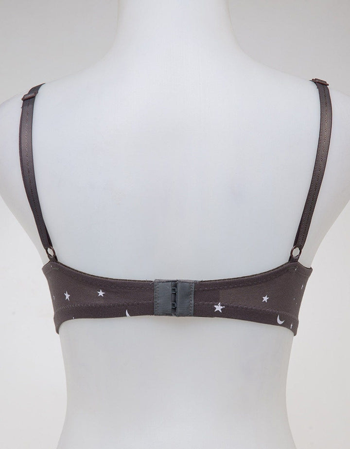 Nevada Non Push Up Regular Bra Star Print
