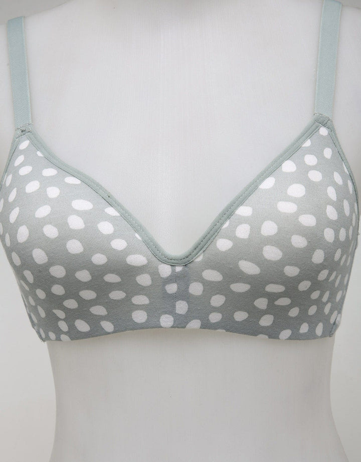 Nevada Non Push Up Regular Bra Pale Dot