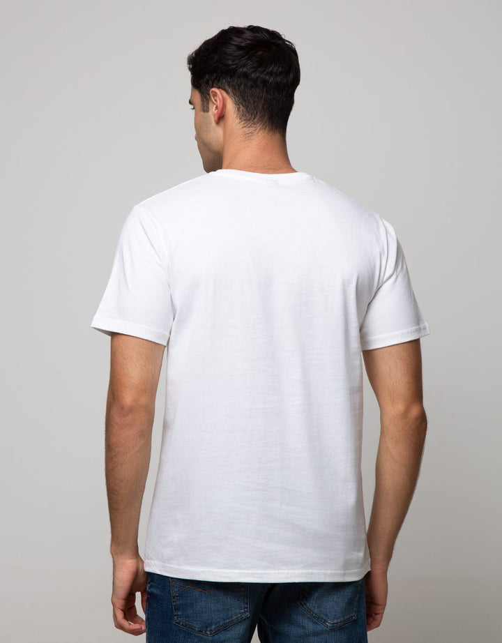 Disney Mickey Mouse Logo Front Short Sleeve T-Shirt