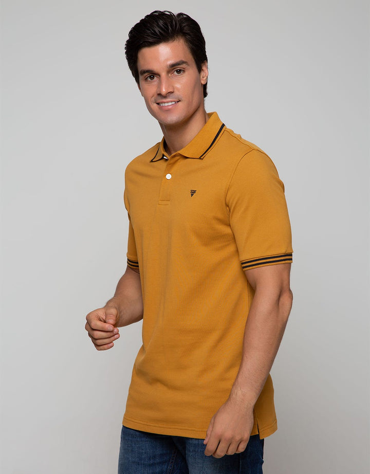Gab's T-Shirt Kerah Pendek Garis Kontras