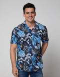 Gab's Short Sleeve Shirt with Full Print Motif