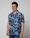 Gab's Short Sleeve Shirt with Full Print Motif