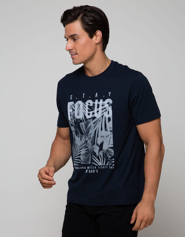 Gab's T-Shirt Oblong Pendek Stay Focus