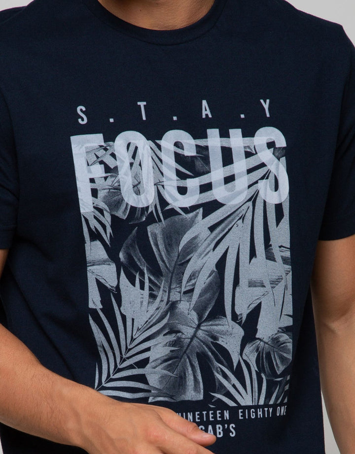 Gab's T-Shirt Oblong Pendek Stay Focus