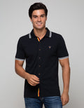 Gab's T-Shirt Kerah Pendek Full Button