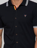 Gab's T-Shirt Kerah Pendek Full Button