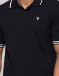 Gab's T-Shirt Kerah Pendek Garis Kontras