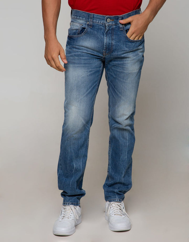 Gab's Basic Washed Accent Trousers
