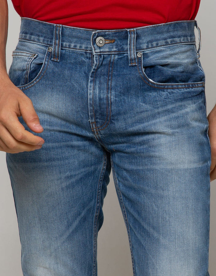 Gab's Basic Washed Accent Trousers