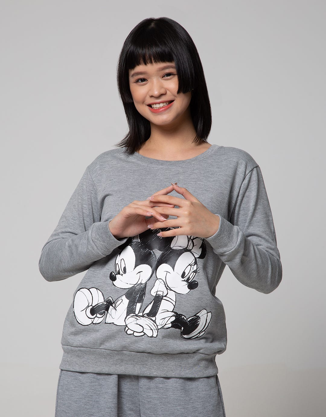 Disney Mickey Minnie Sketch Sweatshirt
