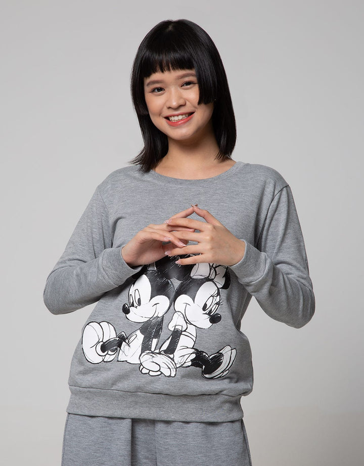 Disney Mickey Minnie Sketch Sweatshirt
