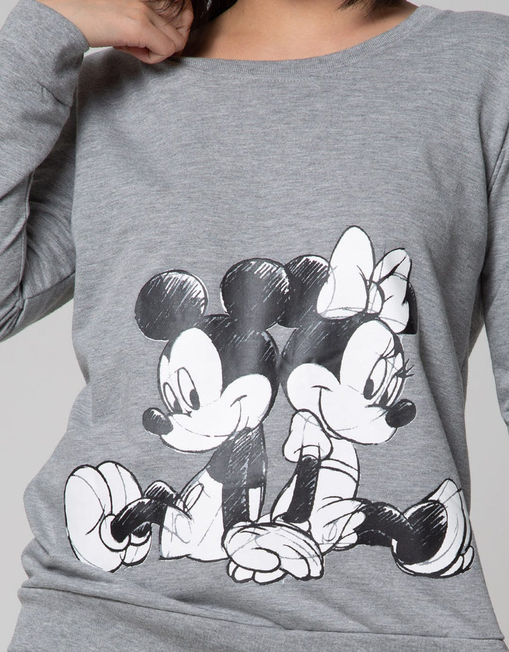 Disney Mickey Minnie Sketch Sweatshirt