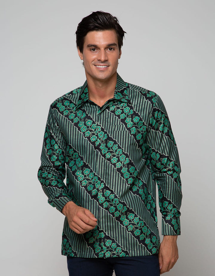 Adikusuma Flower Slope Batik Shirt