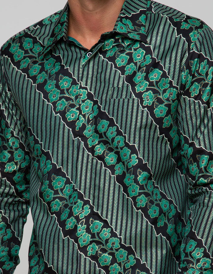 Adikusuma Flower Slope Batik Shirt