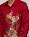 Adikusuma Batik Shirt with Ceplok Background