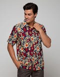 Adikusuma Tradisional Batik Print Hem Pria