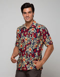 Adikusuma Tradisional Batik Print Hem Pria