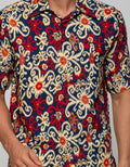 Adikusuma Tradisional Batik Print Hem Pria