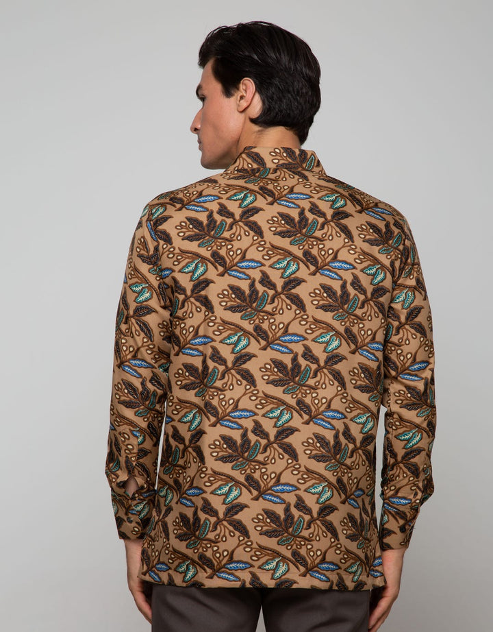 Adikusuma Kemeja Batik Pucuk Daun