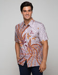 Arjuna Weda Hem Batik Merak Kembar