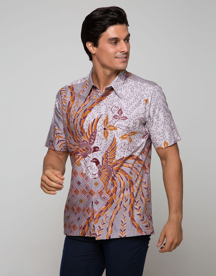 Arjuna Weda Hem Batik Merak Kembar