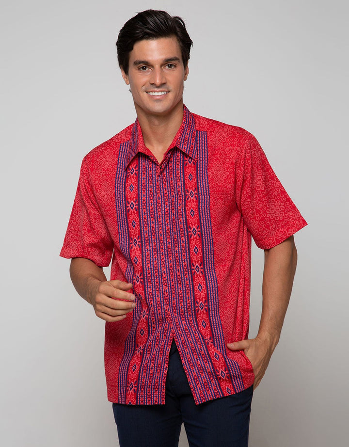 Arjuna Weda Batik Shirt Woven Background 2